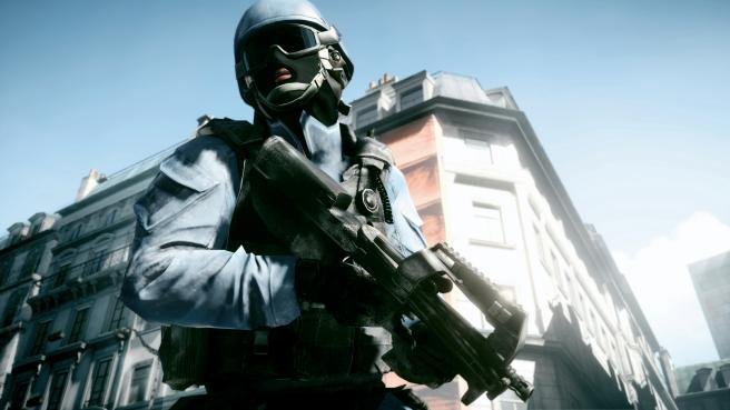 Foto realistická akce v Battlefield 3