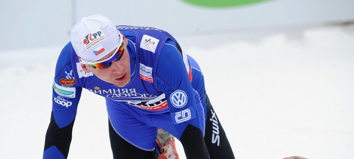 Lukáš Bauer si v posledním závodě sezony prožil muka (ilustrační foto)