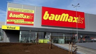 Baumaxu se nedaří. Hobbymarkety se propadly do ztráty téměř 300 milionů