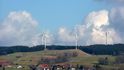 Bavorská větrná elektrárna Wildpoldsried
