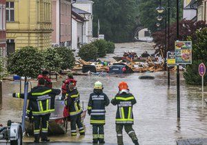 V Bavorsku řádí záplavy.