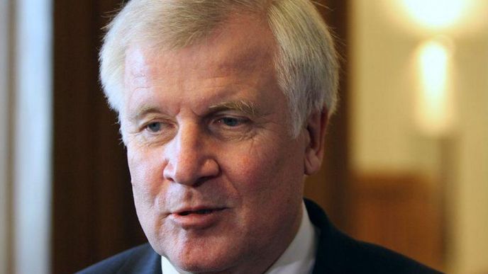 Bavorský premiér Horst Seehofer