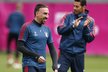Franck Ribéry, v pozadí Claudio Pizarro