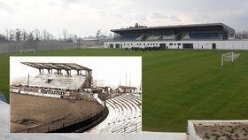 Ostravský sportovní areál Bazaly  bude po dokončené rekonstrukci za 320 milionů korun sloužit mladým fotbalistům.
