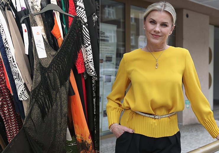 Be Charity bazar: Leona Machálková věnovala charitě šaty v původní hodnotě 10 tisíc korun