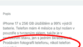 Podvodné inzeráty na internetovém bazaru