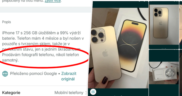 Podvodné inzeráty na internetovém bazaru