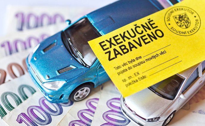 Ojetiny a exekuce: Klidně vám seberou auto