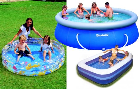 Nafukovací bazény: Osvěžení, relax i zábava! Využijte předsezónní slevy!