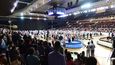 Do sportovní haly na pražském Výstavišti v Praze se sjelo na čtyři tisícovky svědků Jehovových.