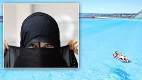 Muslimky se nechtějí odhalovat ani v bazénu