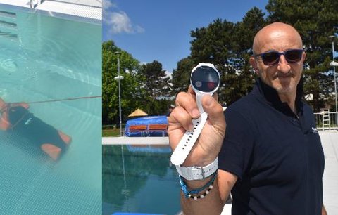 Andělské oči na koupališti v Novém Jičíně: Tragédii zabrání 28 kamer a chytré hodinky!