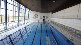 Bazén v rekonstruovaném areálu Vodní svět v Ostravě
