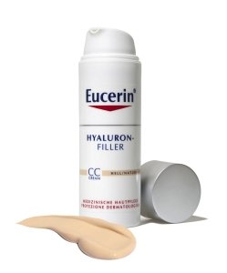 CC krém Eucerin Hyaluron Filler, světlý, 735 kč (50 ml). Koupíte v síti lékáren.