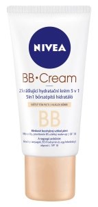 Nivea BB cream zkrášlující hydratační krém 5 v 1, 150 Kč (50 ml). Koupíte v drogériích.