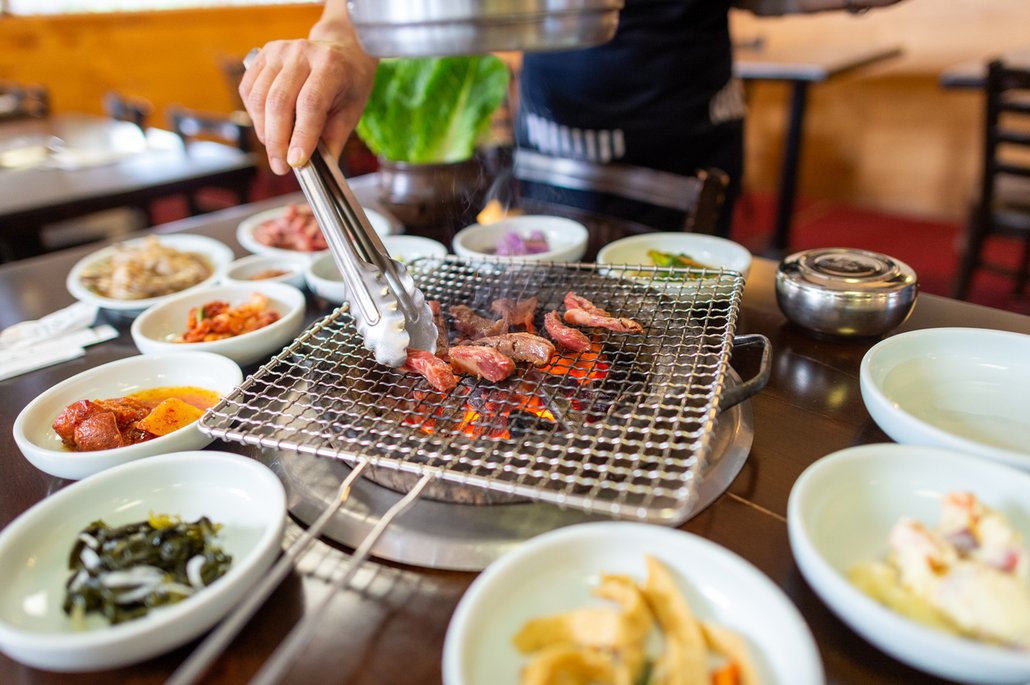 Korejské BBQ