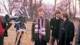 Unikátní fotografie kapely The Beatles z natáčení videoklipu Strawberry Fields Forever v roce 1967.