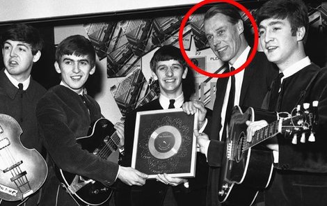 George Martin byl klíčovou postavou v kariéře Beatles.