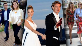 Svatba Pierra Casiraghiho (27) a Beatrice Borromejské (29) byla plná hvězd. I těch českých.