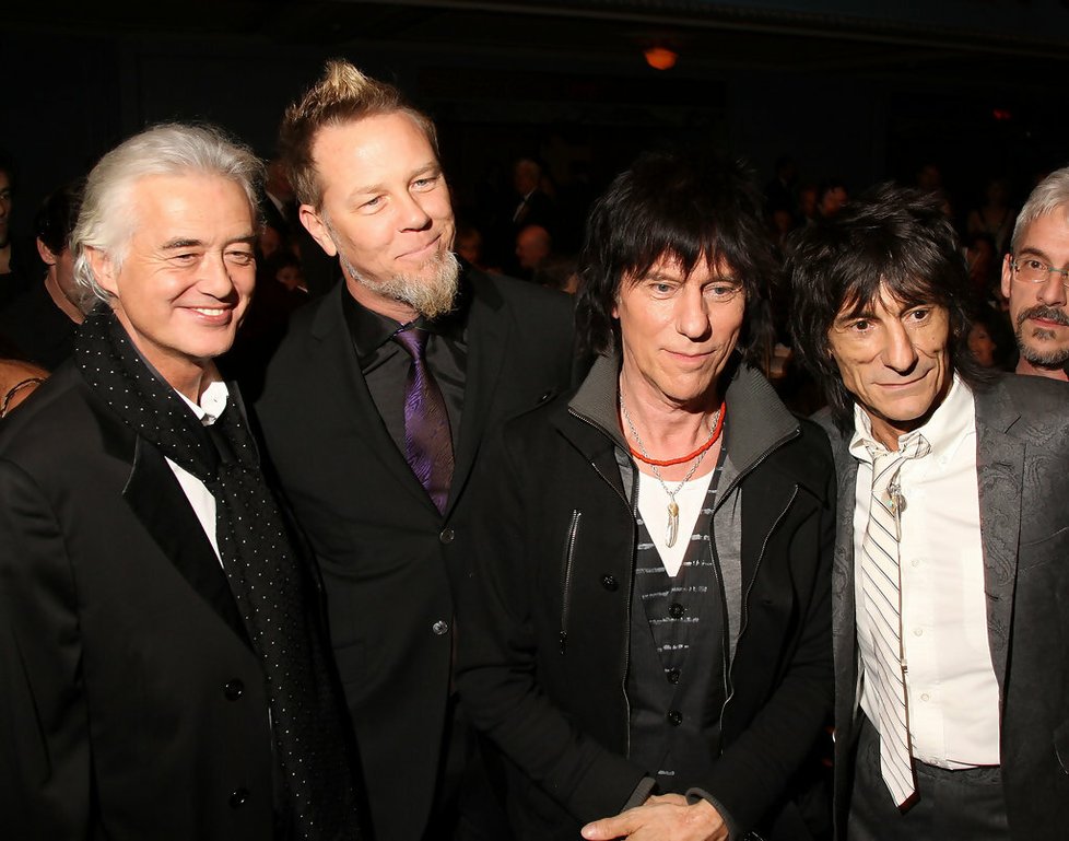 Ronnie Wood A Jeff Beck