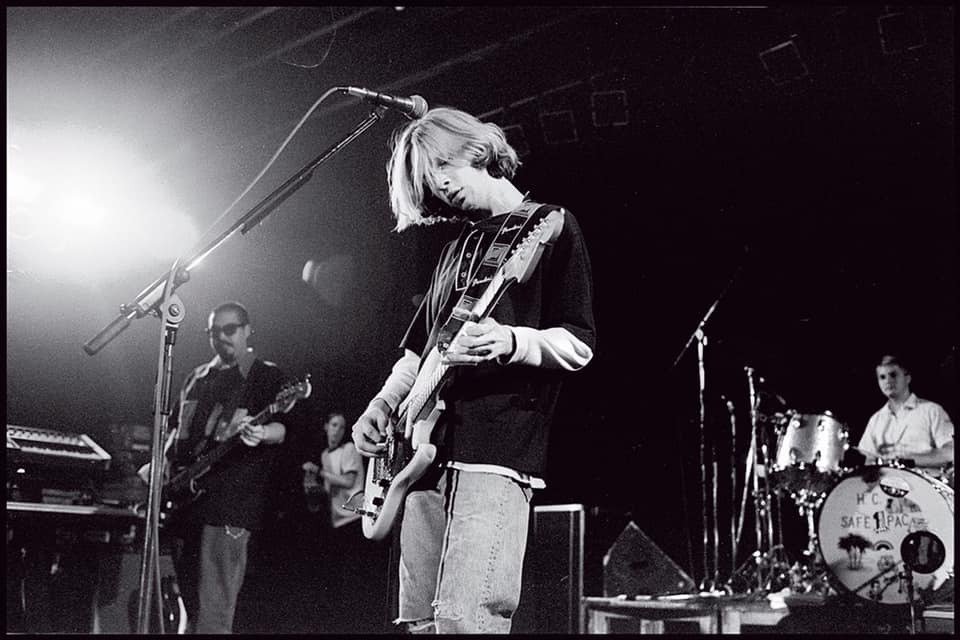 Beck v pražském Belmondu v roce 1994