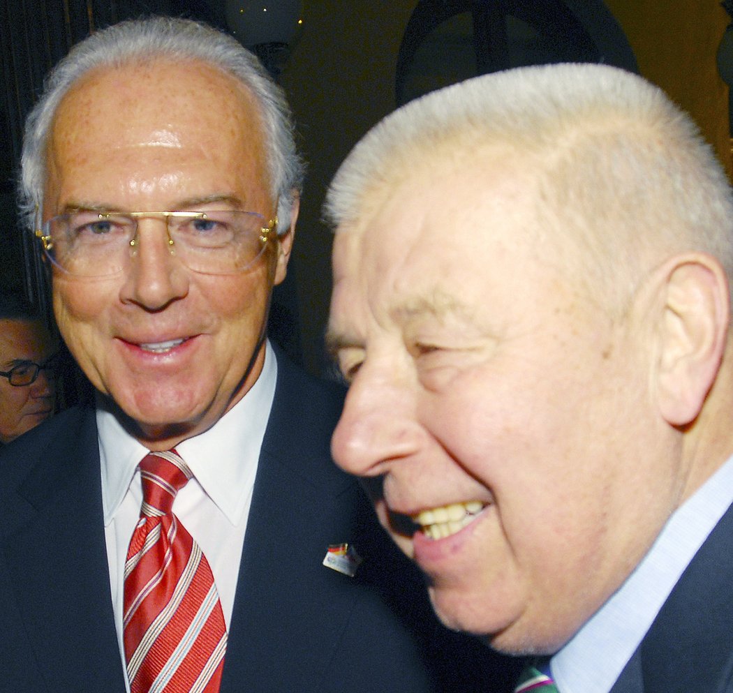 Franz Beckenbauer s Josefem Bicanem