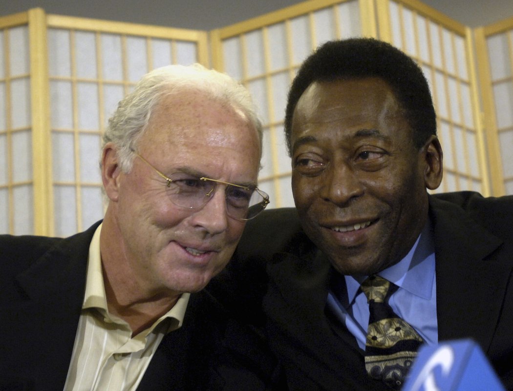 Franz Beckenbauer a legendární Pelé