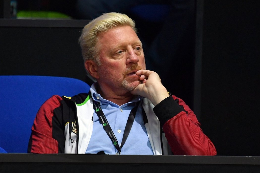 Legendární německý tenista Boris Becker