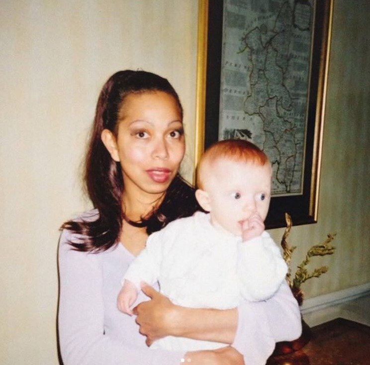 Anna Ermaková s maminkou
