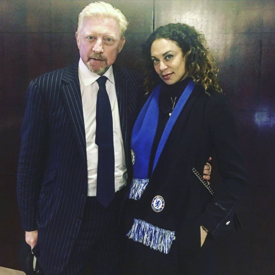 Boris Becker s manželkou Lilly