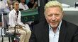 Boris Becker si slovy na adresu tenisové rozhodčí Marijany Veljovičové uřízl pořádnou ostudu.