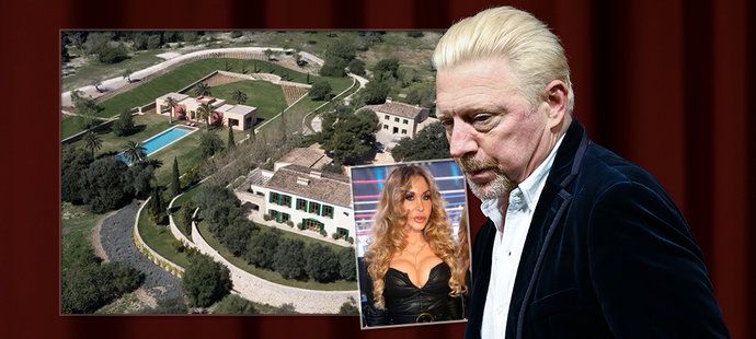 Boris Becker se dostal do finanční tísně a musel dát bance vilu, ve které se děly věci...