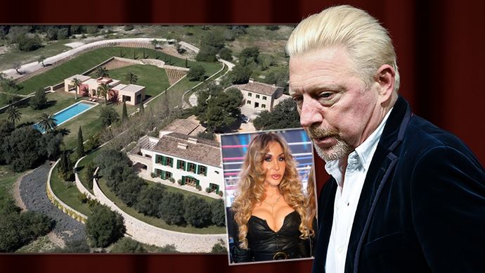 Boris Becker se dostal do finanční tísně a musel dát bance vilu, ve které se děly věci...
