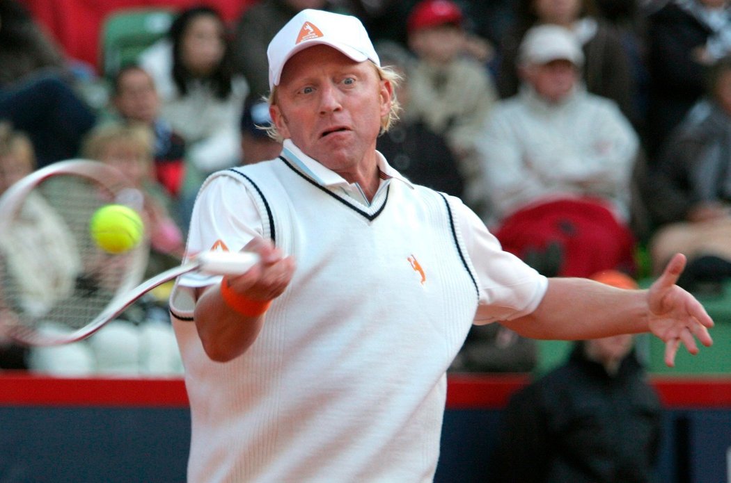 Šestinásobný grandslamový šampion Boris Becker