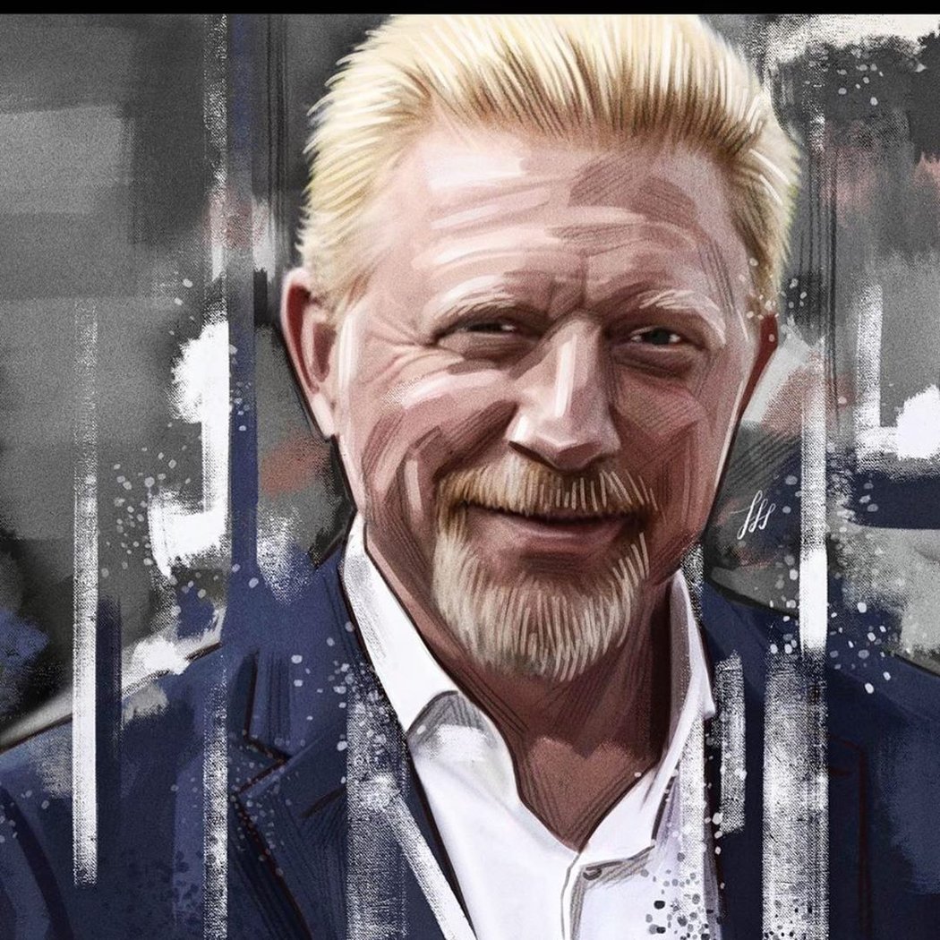 Šetinásobný grandslamový šampion Boris Becker