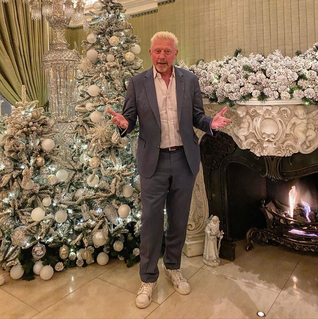 Šetinásobný grandslamový šampion Boris Becker