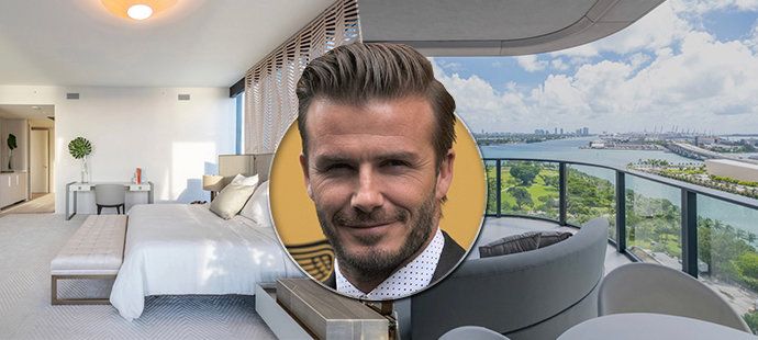 David Beckham si našel rodinné hnízdečko v nebi...