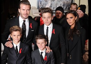 Beckhamovi prohlásili, že jejich synové budou lamači dívčích srdcí.