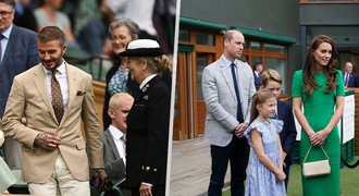 Brad Pitt, Hermiona i královská rodina! Kdo všechno sledoval finálová klání na Wimbledonu?