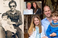 Den otců: Princ William s dětmi na lavičce královny a archivní Meky Žbirka