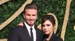Beckham s manželkou Victorií