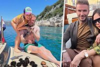 Beckhamovi na dovolené naštvali Chorvaty: Jste zabijáci!