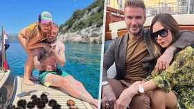 Beckhamovi na dovolené naštvali Chorvaty: Jste zabijáci!