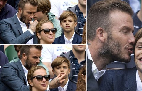 99 % procent dětí nenávidí to, co udělal Beckham: Nasliněnými prsty drhnul syna!