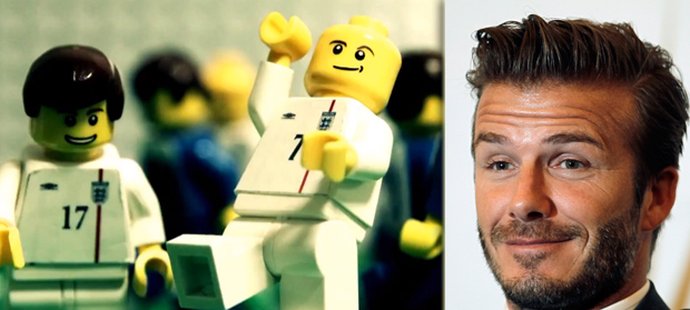 David Beckham a jeho nejdůležitější momenty kariéry pohledem lego panáčků.