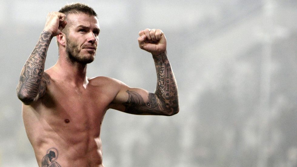 David Beckham. Fotbalová ikona, v budoucnu zpěvák?