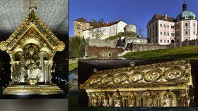 V rámci oslav 30. výročí nálezu relikviáře svatého Maura si mohli 1. listopadu návštěvníci hradu a zámku v Bečově nad Teplou prohlédnout současnou expozici s relikviářem.
