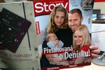 Lucie Hadašová a Jarda Bednář svou dceru poprvé ukázali na stránkách týdeníku Story.