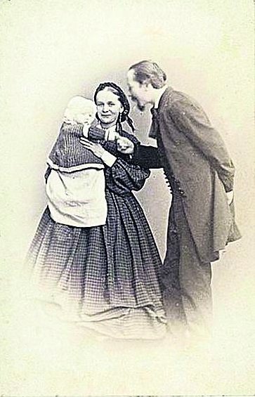 Smetana s manželkou Bettinou a dcerou Zdenkou.