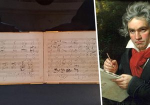 V poslední chvíli a na pouhých pět dní ukazuje Brno veřejnosti unikátní originál notového rukopisu Ludwiga van Beethovena (1770 až 1827).